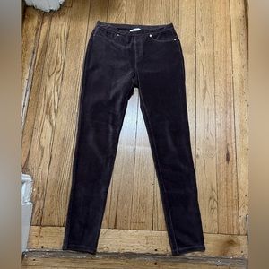 Micheal Kors Velvet Cord Brown Pants